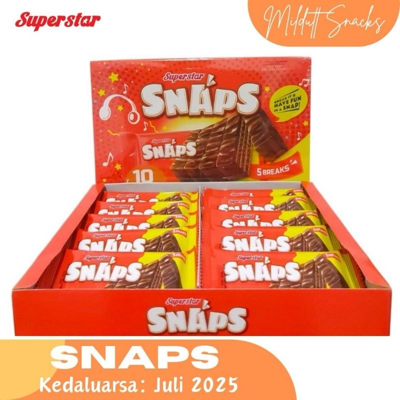 

WAFER SUPERSTAR SNAPS FESTIVE
