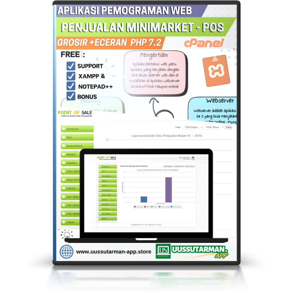 Aplikasi Penjualan Toko Minimarket Berbasis web