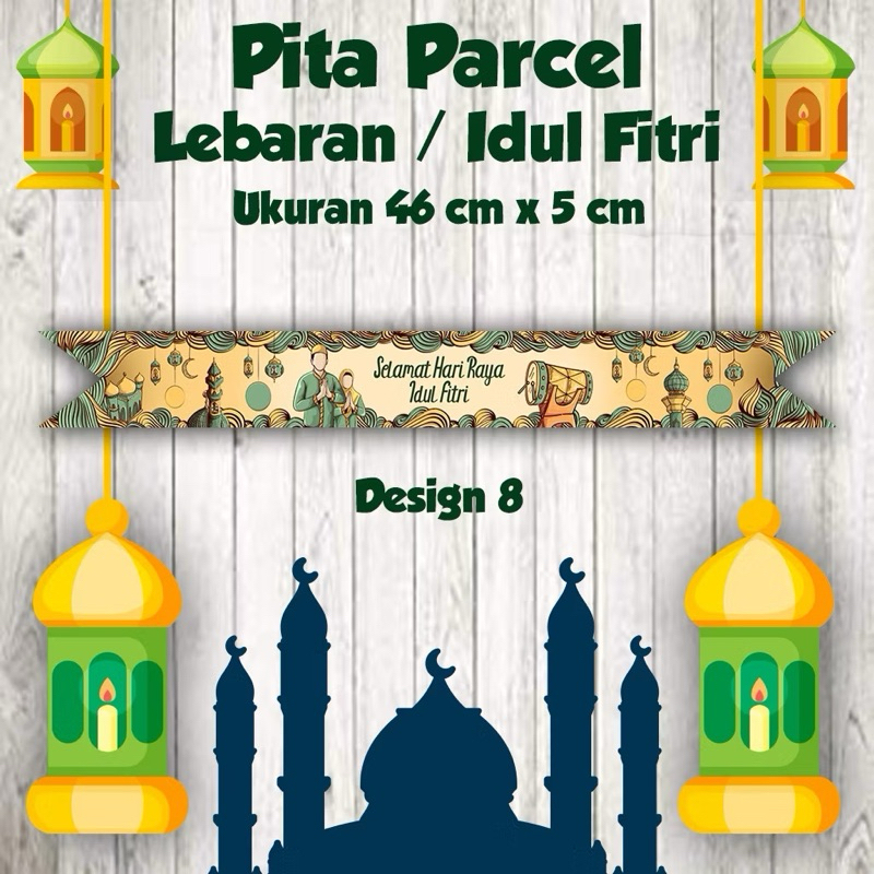 

Pita Parcel Idul fitri Size 5cm x 46cm kode C