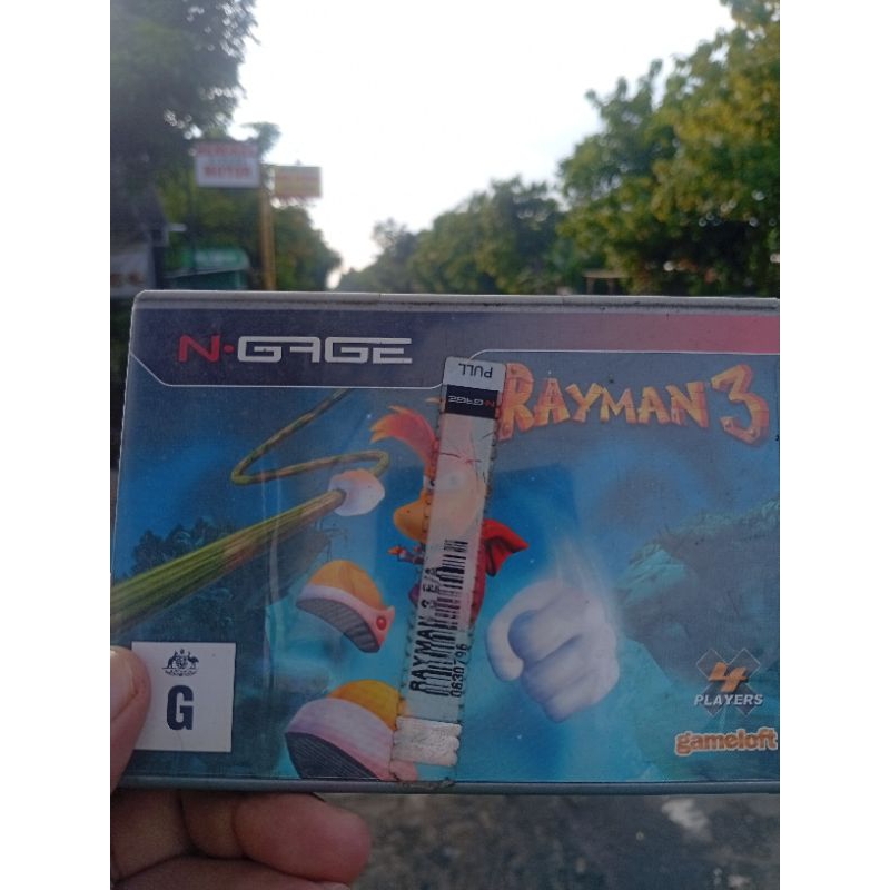 Game Card Classic Nokia N-Gage Rayman 3 Original
