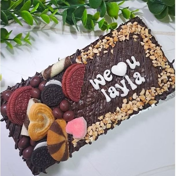

BROWNIES FUDGY 20×10 , brownies ultah