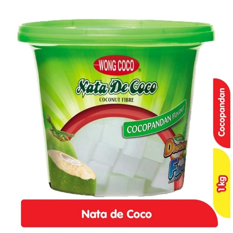 

WONG COCO Nata De Coco Sari Kelapa Cocopandan 1 kg