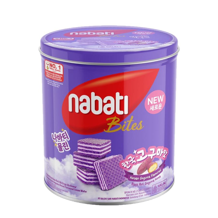 

Promo Nabati Bites Kaleng Korean Goguma 1 Karton isi 6 287 g