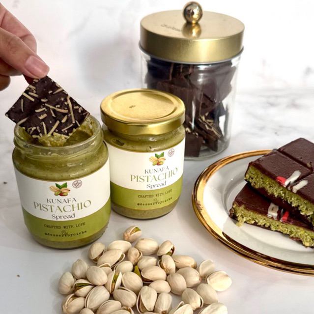 

SELAI KUNAFA PISTACHIO SPREAD | ISIAN COKLAT DUBAI