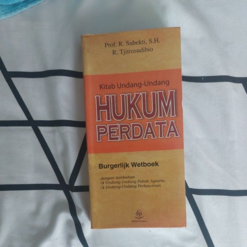 buku kuhperdata subekti