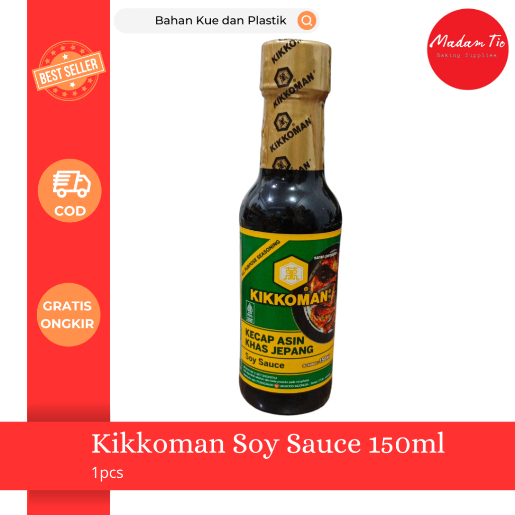 

Kikkoman Soy Sauce 150ml 1pcs