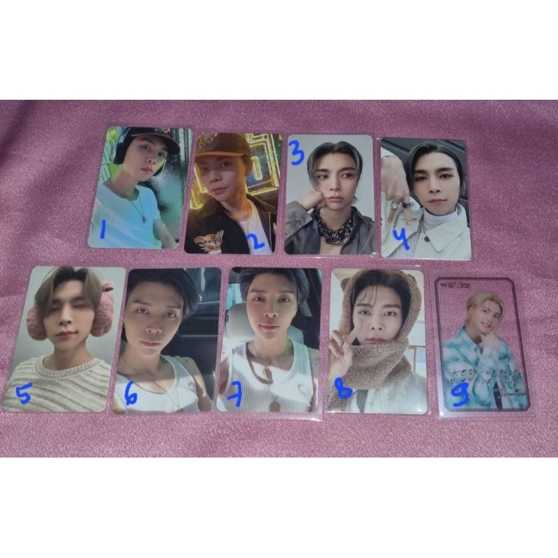 NCT 127 JOHNNY PHOTOCARD
