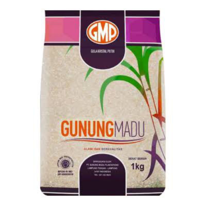 

GULA PASIR GMP PREMIUM 1KG GULA PASIR GUNUNG MADU 1000G