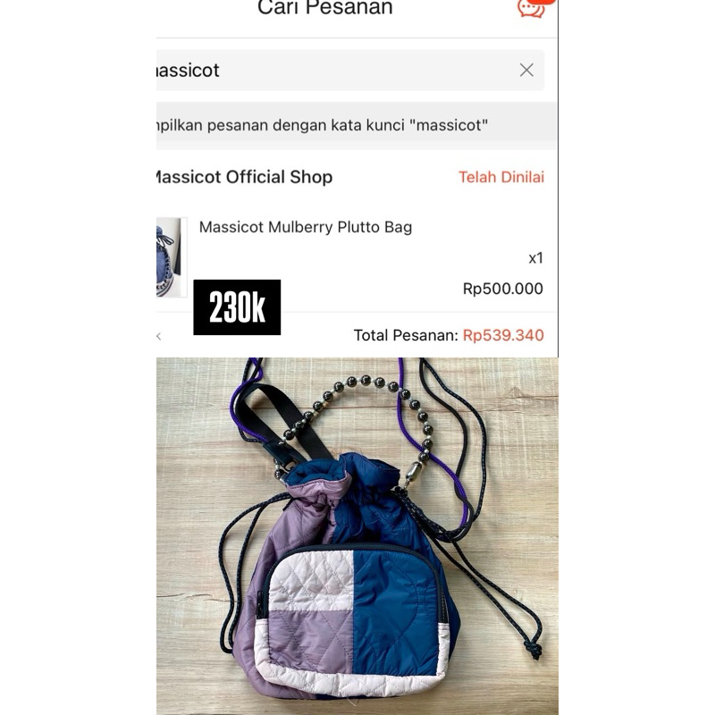 Massicot Mulberry Plutto Bag | PRELOVED