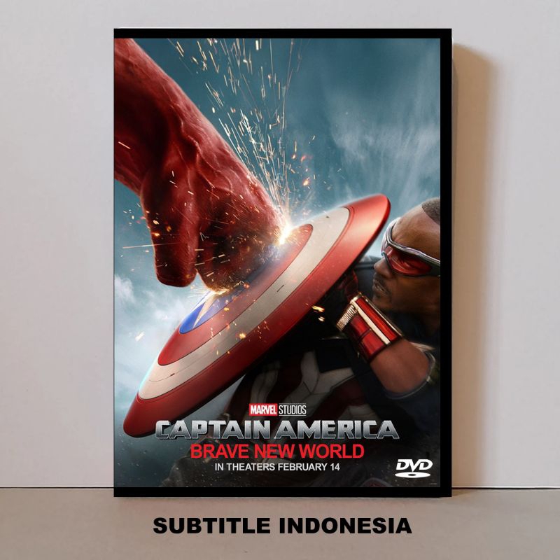 DVD CAPTAIN America BRAVE New WORLD 2025