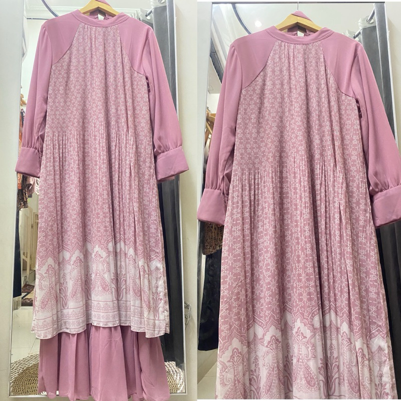 GAMIS PLISKET | DRESS PLISKET CERUTY