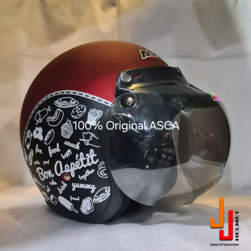 Helm ASCA Bogo Corak (100% Original ASCA)