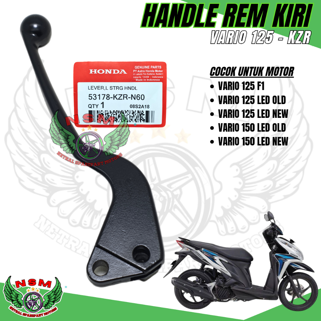 HANDEL HANDLE REM KIRI VARIO 125 / OLD / FI / TECHNO / VARIO 150 LAMA KZR