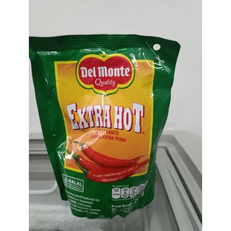 

DELMONTE sauce Extra Hot pouch 200ml