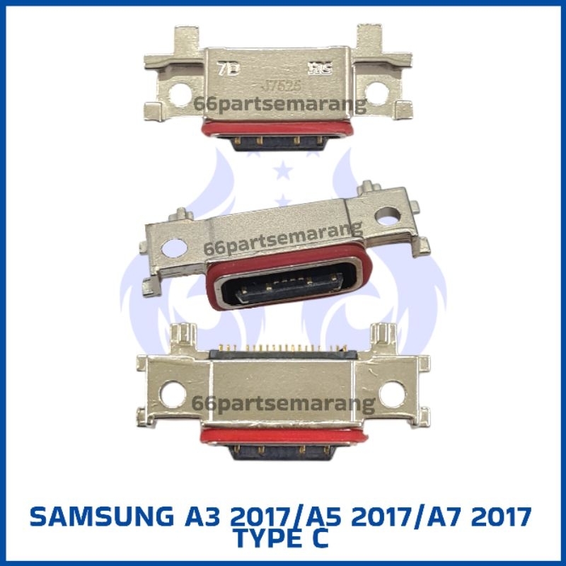 Konektor Cas Connector Charger Samsung A3 2017 / A5 2017 / A7 2017 A320 / A520 / A720 New