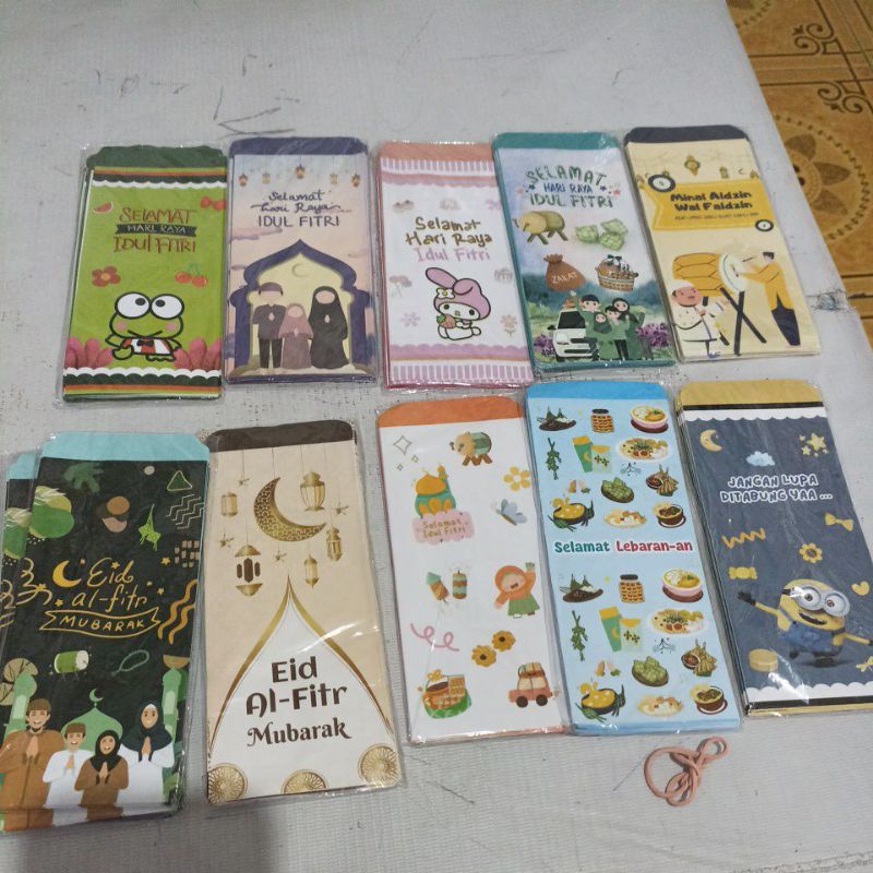 

amplop THR Jumbo Karakter isi 10
