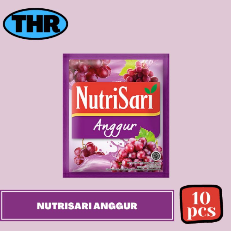 

Nutrisari Anggur 1renceng