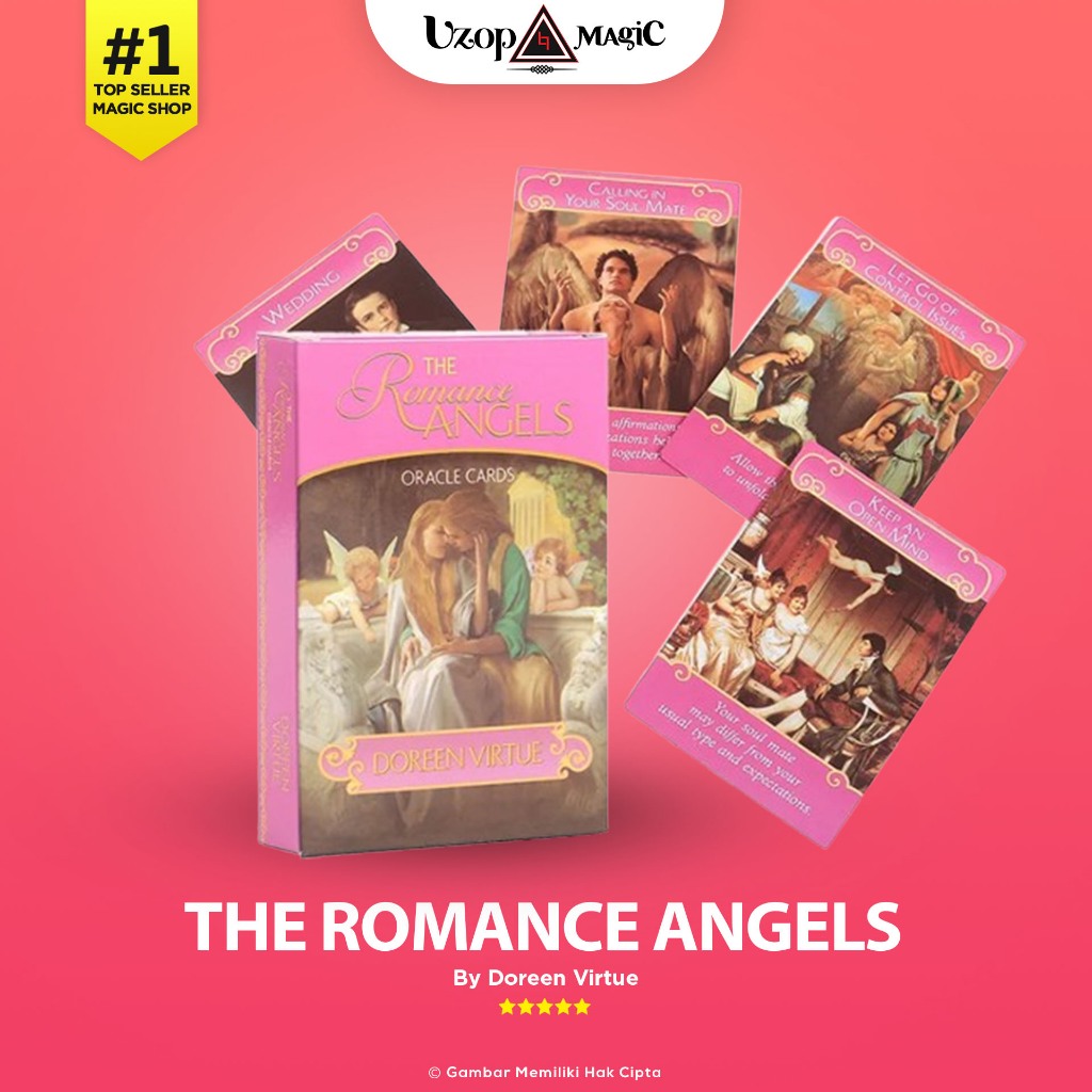 Kartu Oracle The Romance Angels Kartu Ramal Oracle Tarot Card