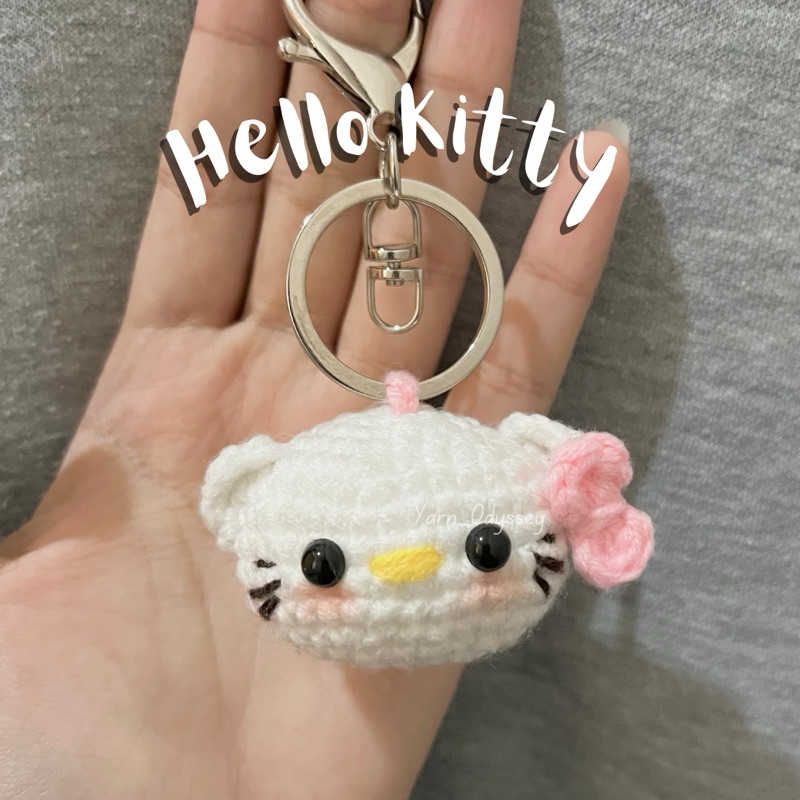 Hello Kitty Keychain - Keychain Corchet