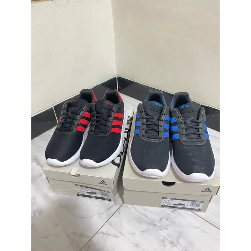 Sepatu Adidas basic men hitam/ navy sale 70%