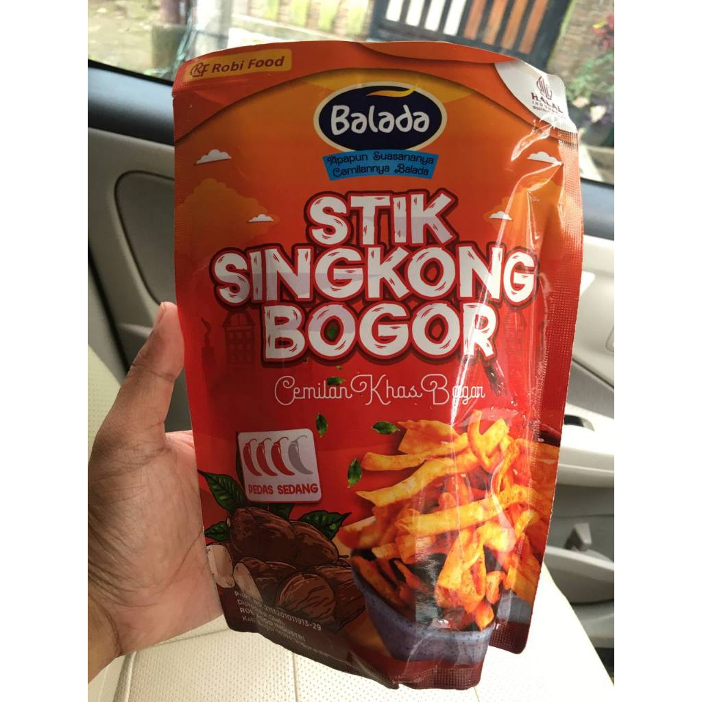 

Stick Singkong Pedas Bogor
