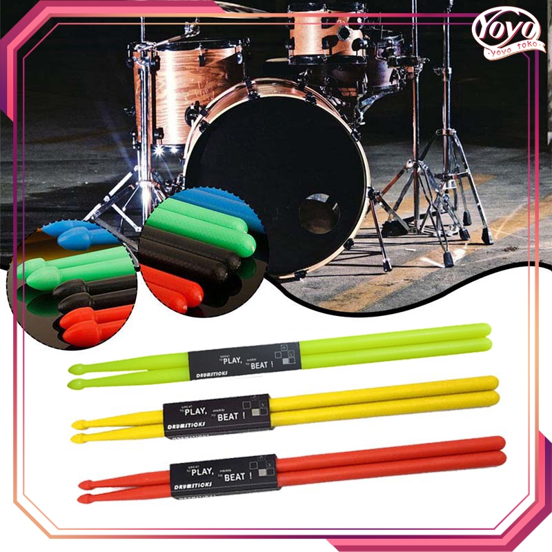 2pcs Stick Poundfit Original Premium Stick Drum Nylon Drumsticks Stick Drum Band For Drum Set