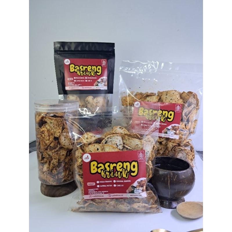 

Basreng pedas daun jeruk 1kg Ladabitez