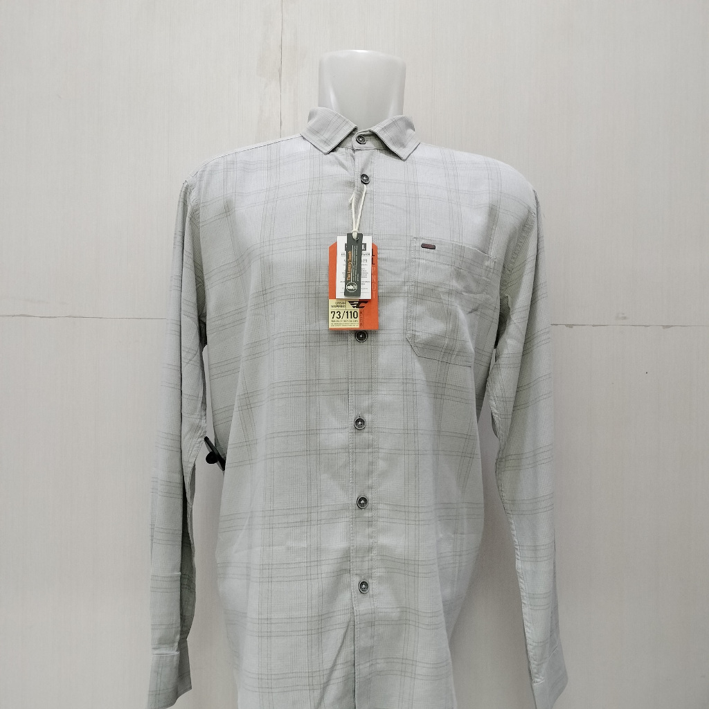 CARDINAL KEMEJA CASUAL PRIA LENGAN PANJANG Original 100% EAKAR