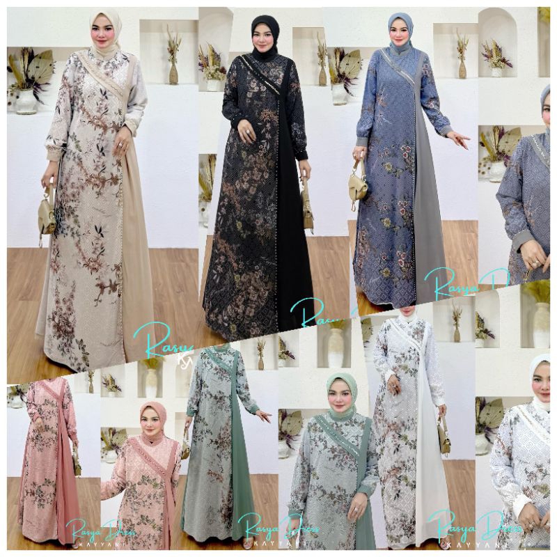 Gamis Dress Terbaru Rasya by Kayyani