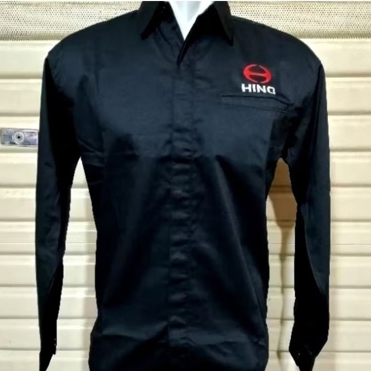 kantong 1 Kemeja Hino baju Hino seragam Hino Pdh Hino Pdl Hino kemeja kerja Hino seragam kerja Hino 