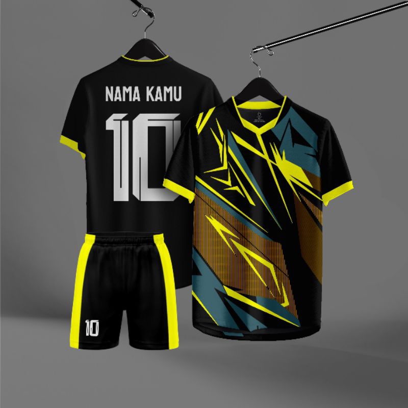 kaos badminton stelan baju celana dewasa