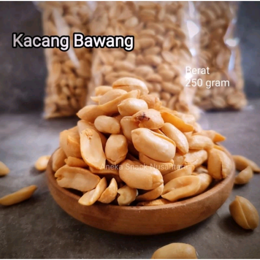 

250gr kacang bawang / kacang bawang asin gurih nagih / kacang goreng bawang