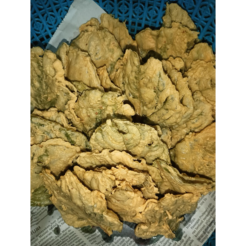 

peyek bayam