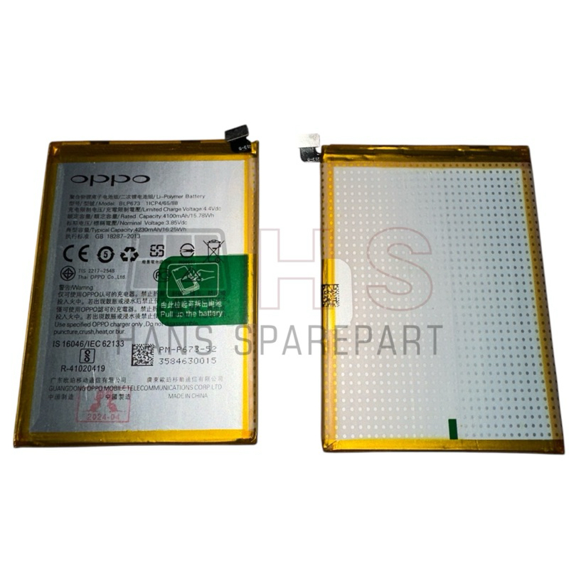 BLP673 BATERAI OPPO A31 2020 / OPPO A12 2020 - ORIGINAL