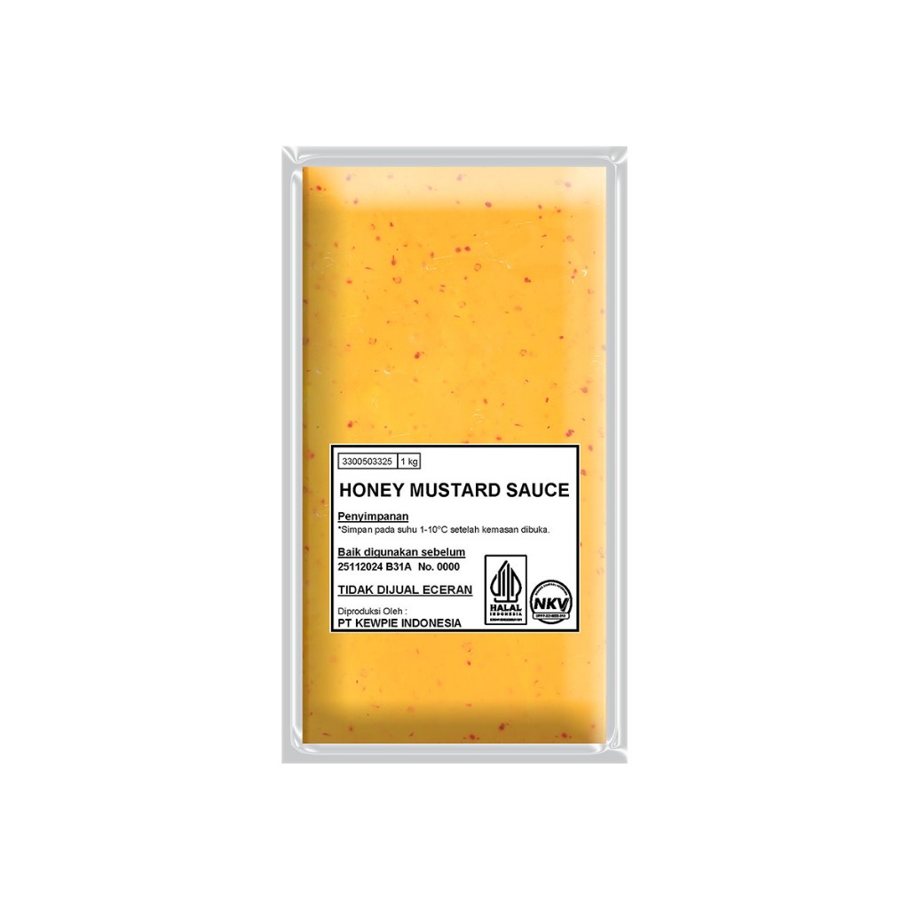 Honey Mustard Kewpie / Kewpie Honey Mustard / Mustard Madu Kewpie - 1 Kg