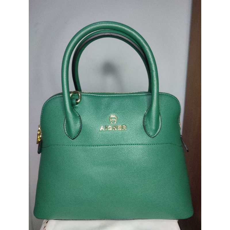 Tas Wanita Aigner Hijau slingbag