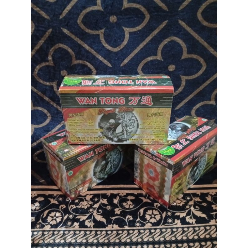 

new kapsul wan tong 20 sachet original