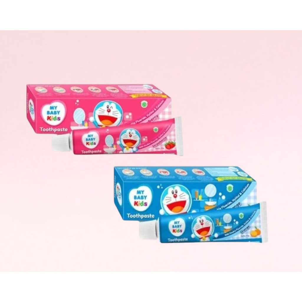 MY BABY KIDS Toothpaste Strawberry/Orange 45gr | my baby kids toothpaste