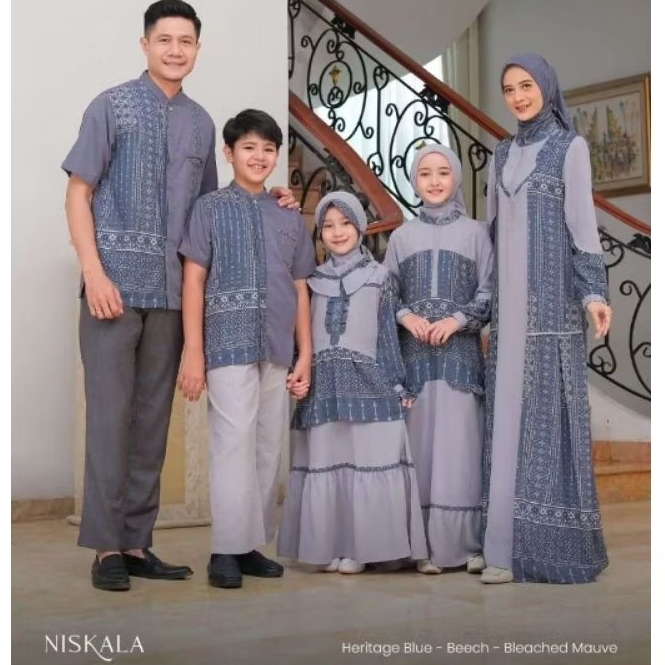 SARIMBIT KELUARGA KEKE NISKALA SERIES DAN ARCELIA SERIES - BAJU KONDANGAN - RACUN SHOPEE