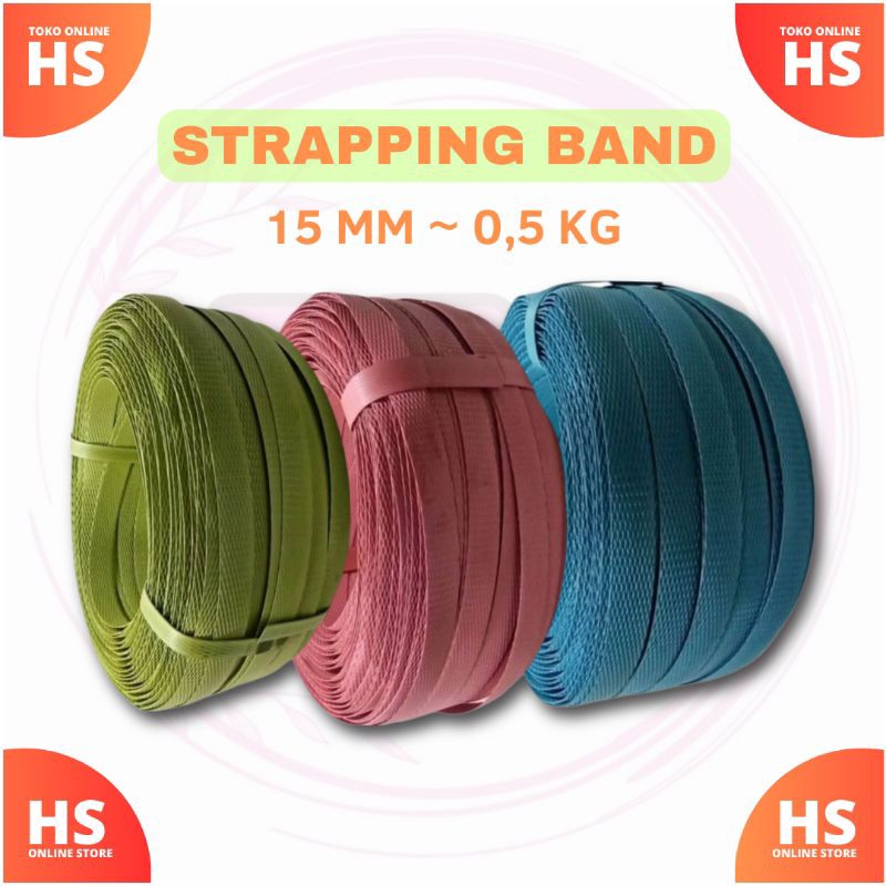 

STRAPPING BAND / TALI PETI ECERAN 0,5 KG
