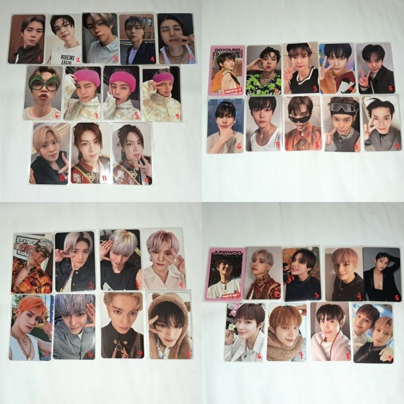 [READY] PC PHOTOCARD JOHNNY TAEYONG YUTA DOYOUNG JUNGWOO NCT 127 OFFICIAL AY-YO FACT CHECK TAP WALK 