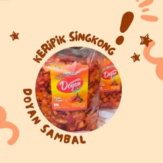 

Keripik Singkong Doyan Sambel 250gr