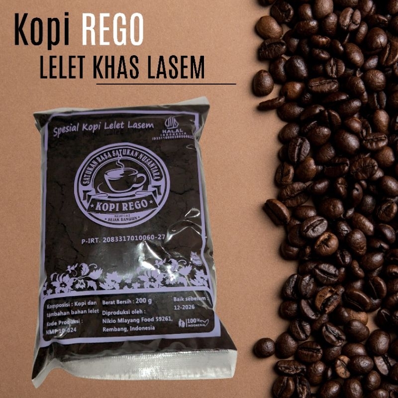 

Kopi LELET Rego/Kopi lelet Lasem/ Kopi Lelet