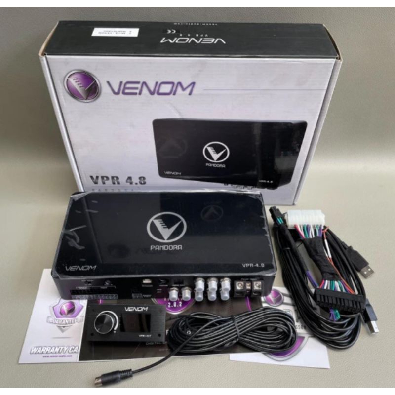 Venom Pandora VPR 4.8 - Processor Venom VPR 4.8- Yaafi car audio