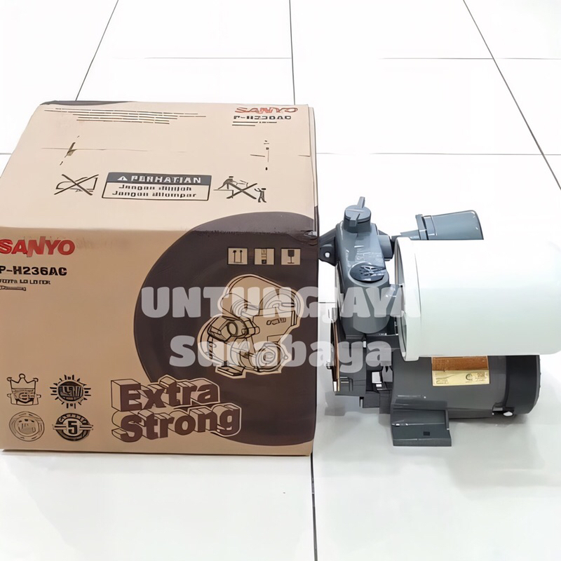 POMPA SANYO PH 236 AC / POMPA SANYO SUMUR DANGKAL OTOMATIS PH-236AC / POMPA SANYO PH236AC / JUAL POM