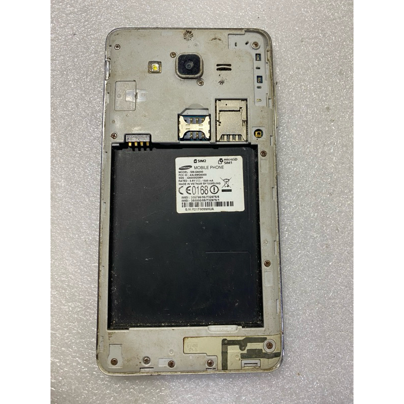 mesin samsung on 7 g6000 original normal