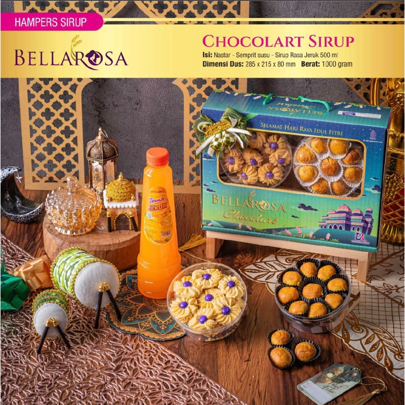 

(CHOCOLART) PAKET KUE BELLAROSA // HAMPERS LEBARAN FULL COKLAT