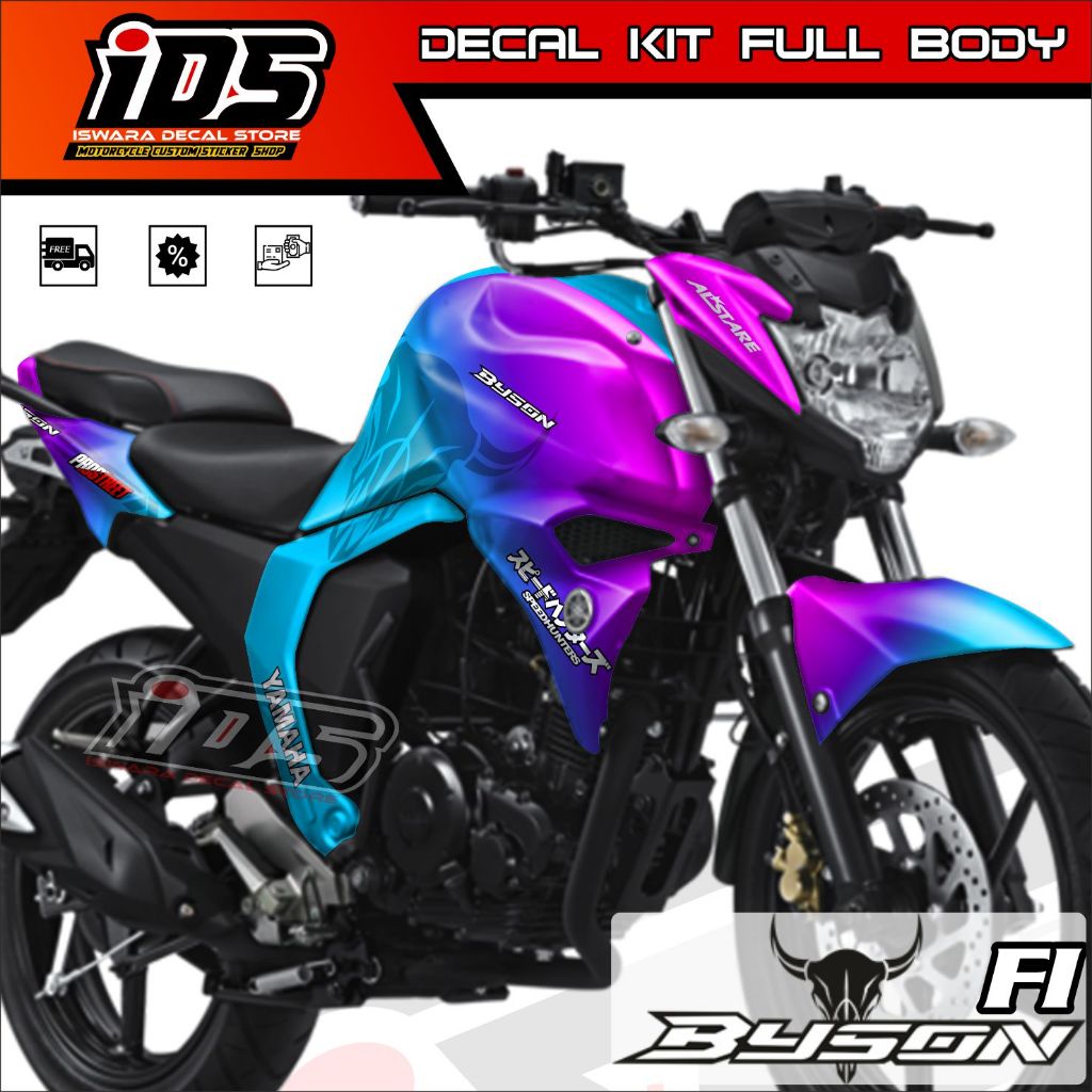 Decal Byson Fi Stiker Decal Byson New Full Body Stiker Byson Fi New Bunglon