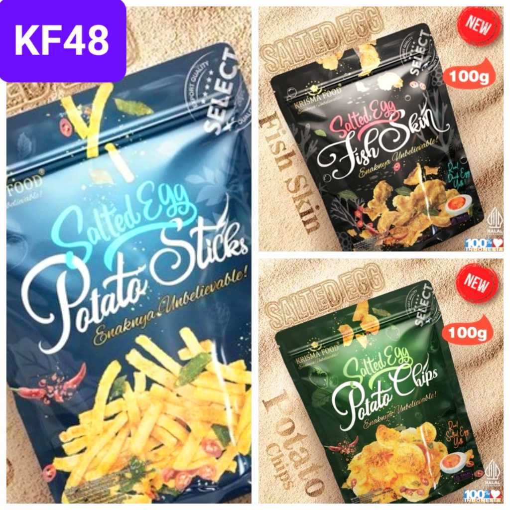 

Krisma Food Salted Egg Pouch 100gr