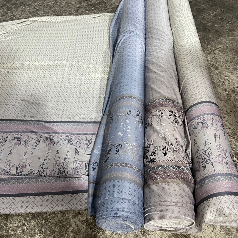 Kain satin armani silk / Kain Silk Premium / Kain Silk / Kain Dior silk motif